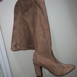 Over the knee boots.